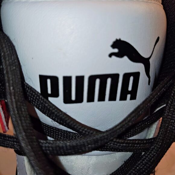 Puma Rebound Layup Speckle Mid Top Sneakers Size US Mn-9.5 - Picture 12 of 14